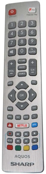 Sharp LC-65UI7552E original remote control