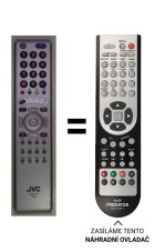 JVC LT-26A61SU náhradní dálkový ovladač jiného vzhledu