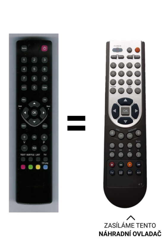 Strong SRT32HY3003 Replacement remote control of another look