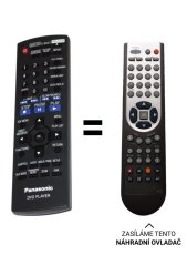 Panasonic EUR7631300 náhradní dálkový ovladač jiného vzhledu