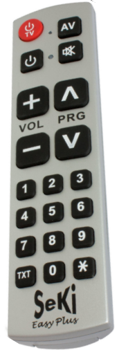 SEKI EASY PLUS univerzální dálkový ovladač pro seniory