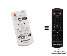 Panasonic N2QAYA000116 replacement remote control for projectors