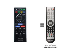 Sony RMT-B128P náhradní dálkový ovladač jiného vzhledu