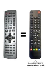 PANASONIC EUR7722010 náhradní dálkový ovladač jiného vzhledu