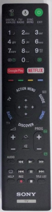 Sony RMF-TX201ES original remote control (replacement for RMT-TX200E)