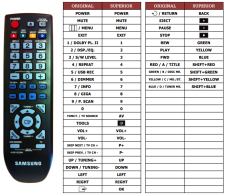 Samsung AH59-02360A  replacement remote control