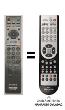 Sony KDL-32U3000 Náhradné diaľkové ovládanie iného vzhľadu