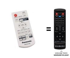 Panasonic N2QAYA000116 replacement remote control for projectors