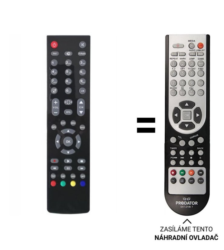 MASCOM MC2350HDIR, MC4300HDC Replacement Remote Control