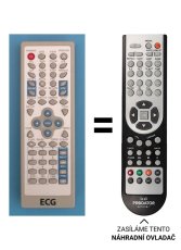 ECG, Wave, Opiumex náhradní dálkový ovladač jiného vzhledu
