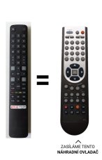 TCL RC802N YAI4 náhradní dálkový ovladač jiného vzhledu