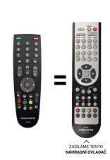 ECG 22LHD11DVB-T Náhradné diaľkové ovládanie iného vzhľadu