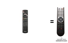 Panasonic TX-50HX580E náhradní dálkový ovladač jiného vzhledu
