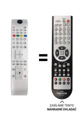 Technika 22-LF904SS13 Náhradné diaľkové ovládanie iného vzhľadu