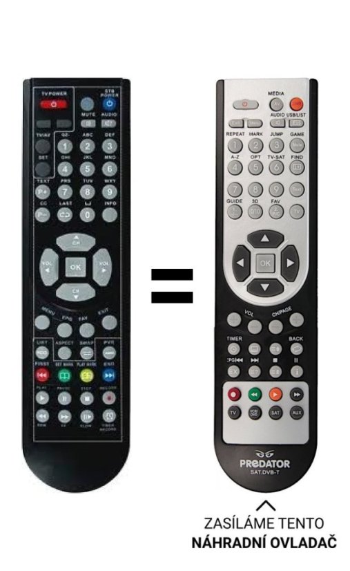 EVOLVE HD-5060 PVR Blackstar, BENSAT BEN100 REPLUCENT Remote Control.
