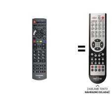 Panasonic N2QAYB001245 náhradní dálkový ovladač jiného vzhledu