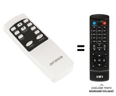 Orava ACC-20 replacement remote control with a different look