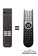 Philips 32PHS6009/12, 43pus7009/12, 40PFS6009/12 Replacement Remote Control