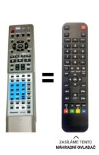 Panasonic EUR7502X20, EUR7502X10 náhradní dálkový ovladač jiného vzhledu