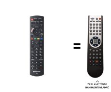Panasonic N2QAYB001211 náhradní dálkový ovladač jiného vzhledu