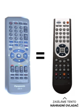 Panasonic VOQ2231, VOQ2234, EUR571802 Náhradné diaľkové ovládanie iného vzhľadu