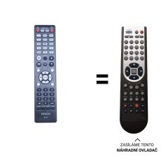 Denon RC-1246 náhradní dálkový ovladač jiného vzhledu