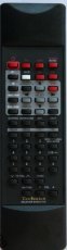 Technics EUR647139 náhradný diaľkový ovládač s rovnakým popisom tlačítek.
