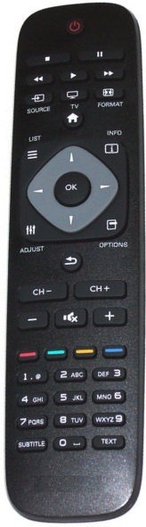 Philips 996590000449 YKF308-001 replacement remote control of the same design