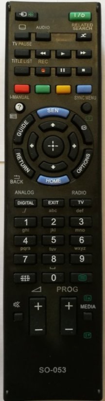 Sony RM-ED053 náhradný diaľkový ovládač rovnakého vzhľadu