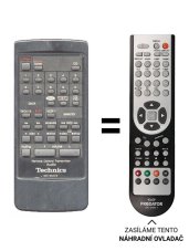 Technics RAK-SA301E náhradné diaľkové ovládanie iného vzhľadu