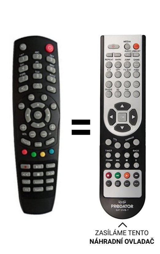 Xtrend ET4000, ET5000 Replacement Remote Control