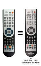 Topfield RC34-5 TP017 TF6000CR TF6000T replacement remote control
