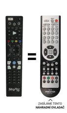 HD Box FS-9100 PVR, FS-9105, FS-9200, FS-9300 Replacement Remote Control