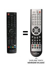 Amiko HD8150 Náhradné diaľkové ovládanie iného vzhľadu