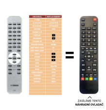 Yamaha CD-S 300 BLACK replacement remote control of a different look