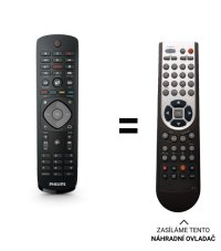 Philips 996595006729 Náhradné diaľkové ovládanie iného vzhľadu