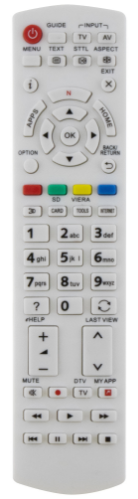 Panasonic N2QAYB000863 náhradní dálkový ovladač stejného vzhledu