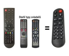 LinkBox HD skylink READY náhradní dálkový ovladač pro seniory