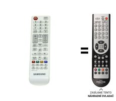 Samsung UE43NU7022, UE50NU7022, UE55NU7022 náhradní dálkový ovladač jiného vzhledu