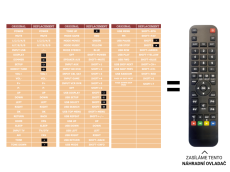 Onkyo HT-548 replacement remote control of a different look