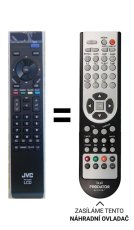 JVC RM-C2503 náhradní dálkový ovladač jiného vzhledu