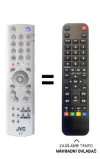 Jvc LT-32A80SU náhradní dálkový ovladač jiného vzhledu