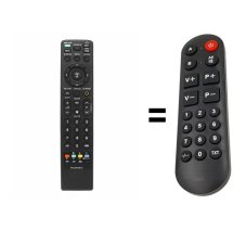 LG MKJ42519618 náhradní dálkový ovladač pro seniory