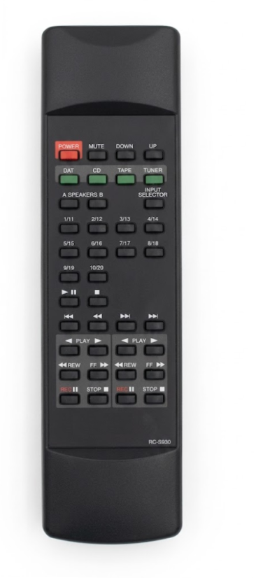 AKAI AM-M939, RC-S930 náhradní dálkový ovladač