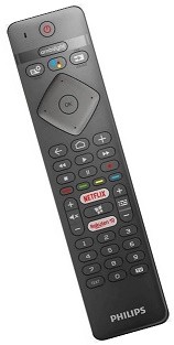 Philips 996599002217 náhradný diaľkový ovládač iného vzhľadu