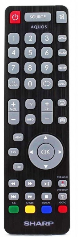 Sharp original remote control LC-24CHG5112E