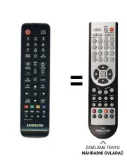 Samsung BN59-01247A náhradní dálkový ovladač jiného vzhledu
