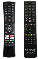 Finlux TVF49FUE8160, 65FUE8160 náhradný diaľkový ovládač s rovnakým popisom