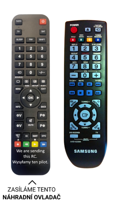 Samsung AH59-02360A  replacement remote control