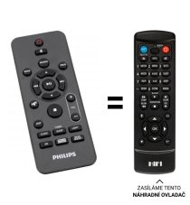 Philips 996580002943 náhradní dálkový ovladač jiného vzhledu